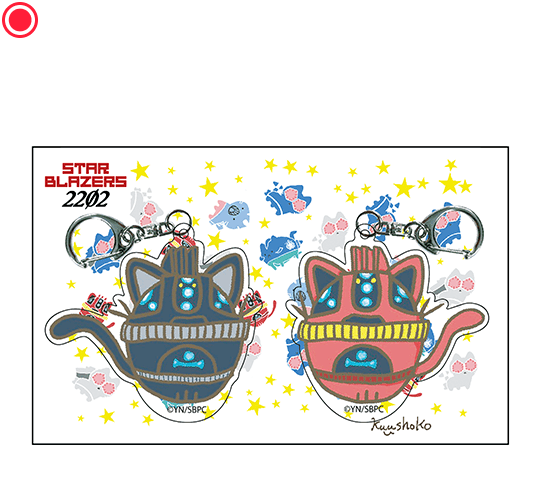 あにゃらいざーアクリルキーホルダー　２個セット