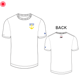 UA YAMATO UNCF LOGO TEE WHITE