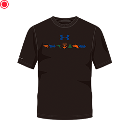 UA YAMATO 3COLOR LOGO CC T BLK