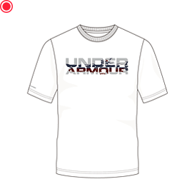 UA YAMATO SILHOUETTE CC T WHT