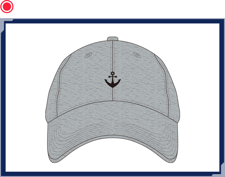 UA YAMATO Cap 6 GRAY