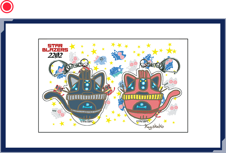 あにゃらいざーアクリルキーホルダー　２個セット