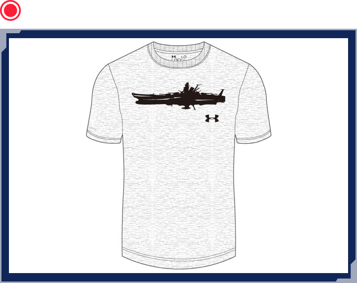 UA YAMATO BATTLE SHIP TEE