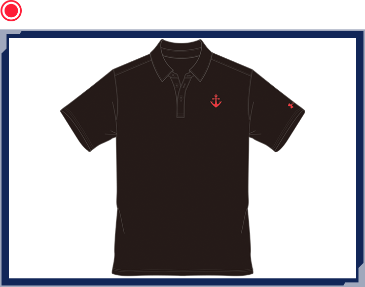 UA YAMATO ANCHOR LOGO POLO
