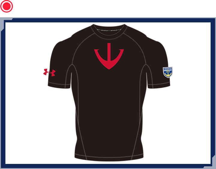 UA YAMATO COMPRESSION BLK/RED