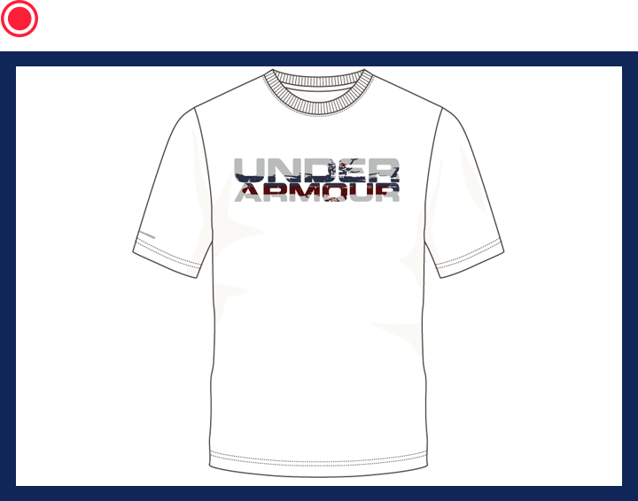 UA YAMATO SILHOUETTE CC T WHT