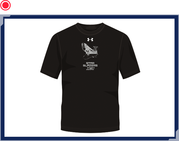 UA YAMATO5 STAR BLAZERS TEE MEN's