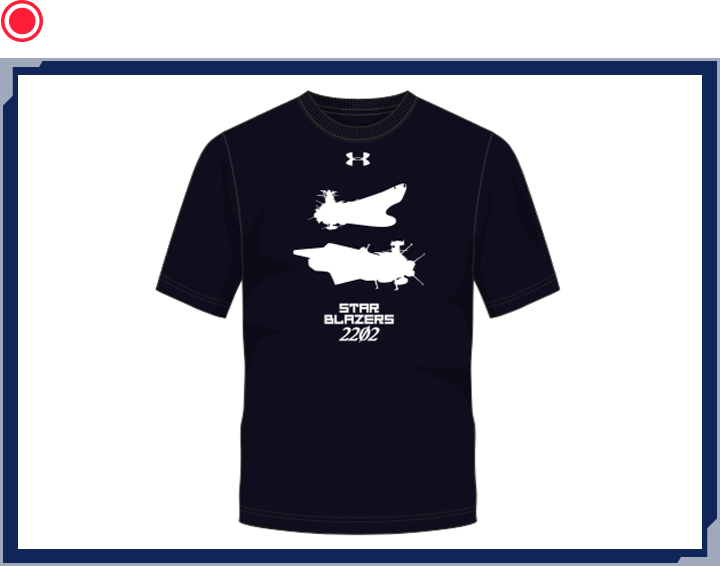 UA YAMATO5 STAR BLAZERS TEE2 MEN's