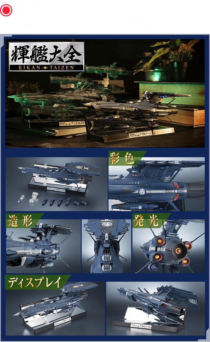 輝艦大全 1/2000 地球連邦アンドロメダ級三番艦 アポロノーム