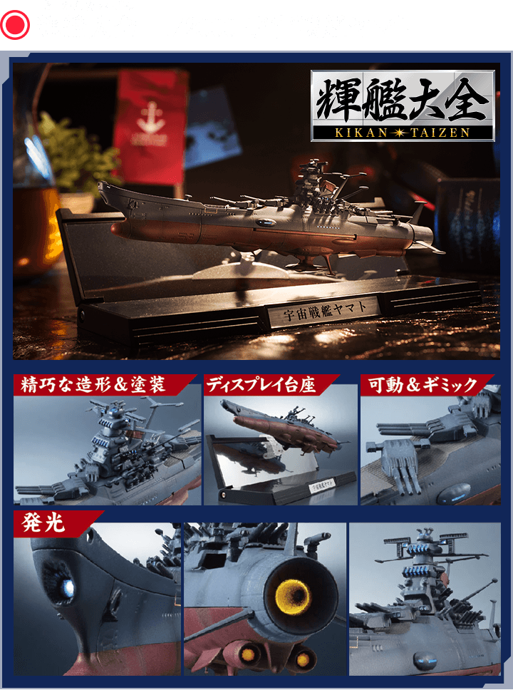 輝艦大全 1/2000 宇宙戦艦ヤマト